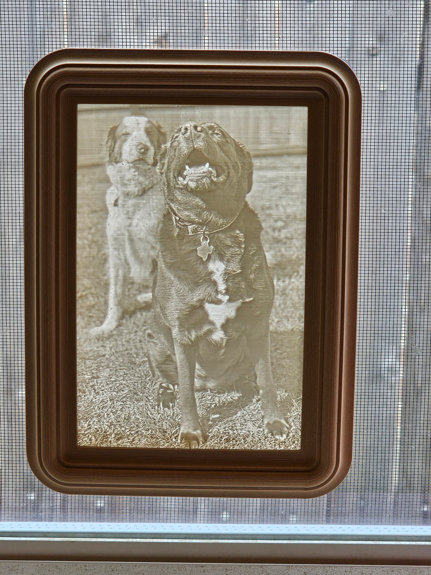 4 x 6" Custom Lithophane Picture + Frame