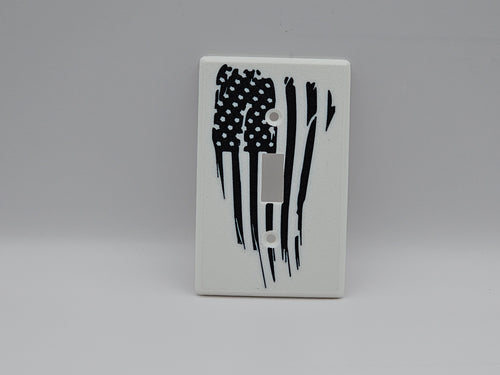 1 Gang American Flag Light Switch