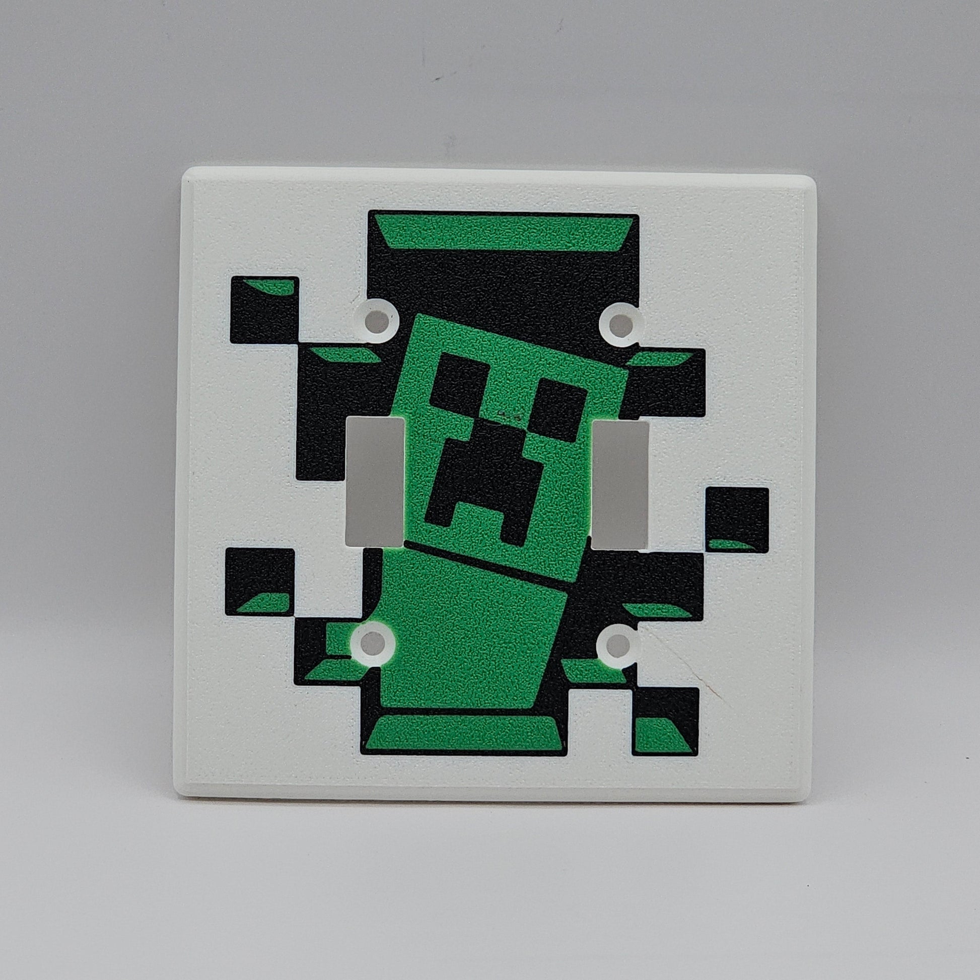 2 Gang Minecraft Creeper Light Switch